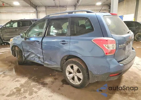 2015 Subaru Forester 2.5I Premium из США, поврежденный, VIN JF2SJADC5FH431655